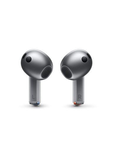 Samsung Galaxy Buds3 Silver Wireless Noise-Cancelling Earbuds