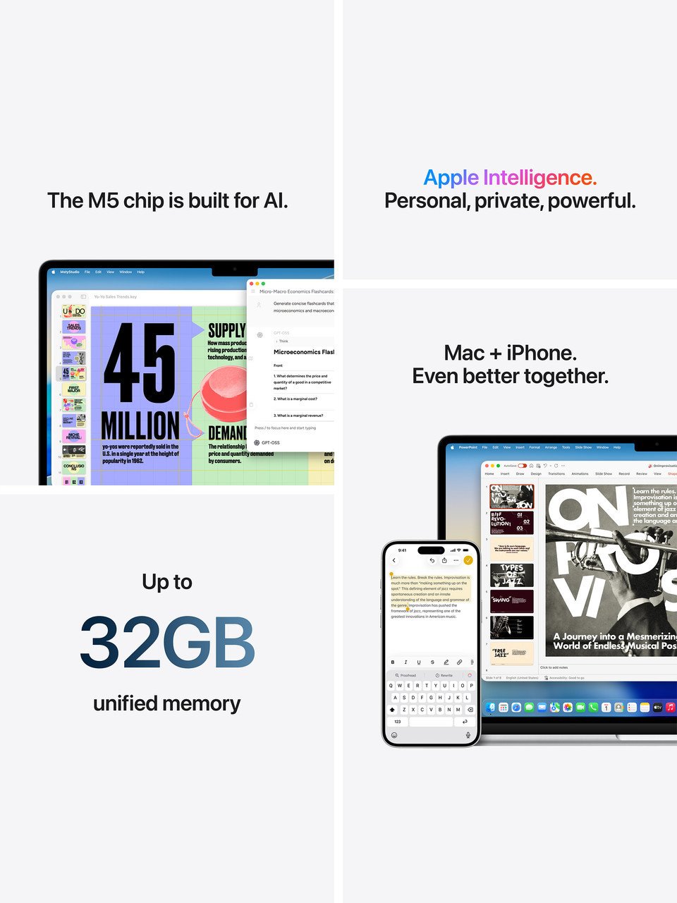 MacBook Air 13-inch M5 8-Core - 16GB RAM - 1TB SSD