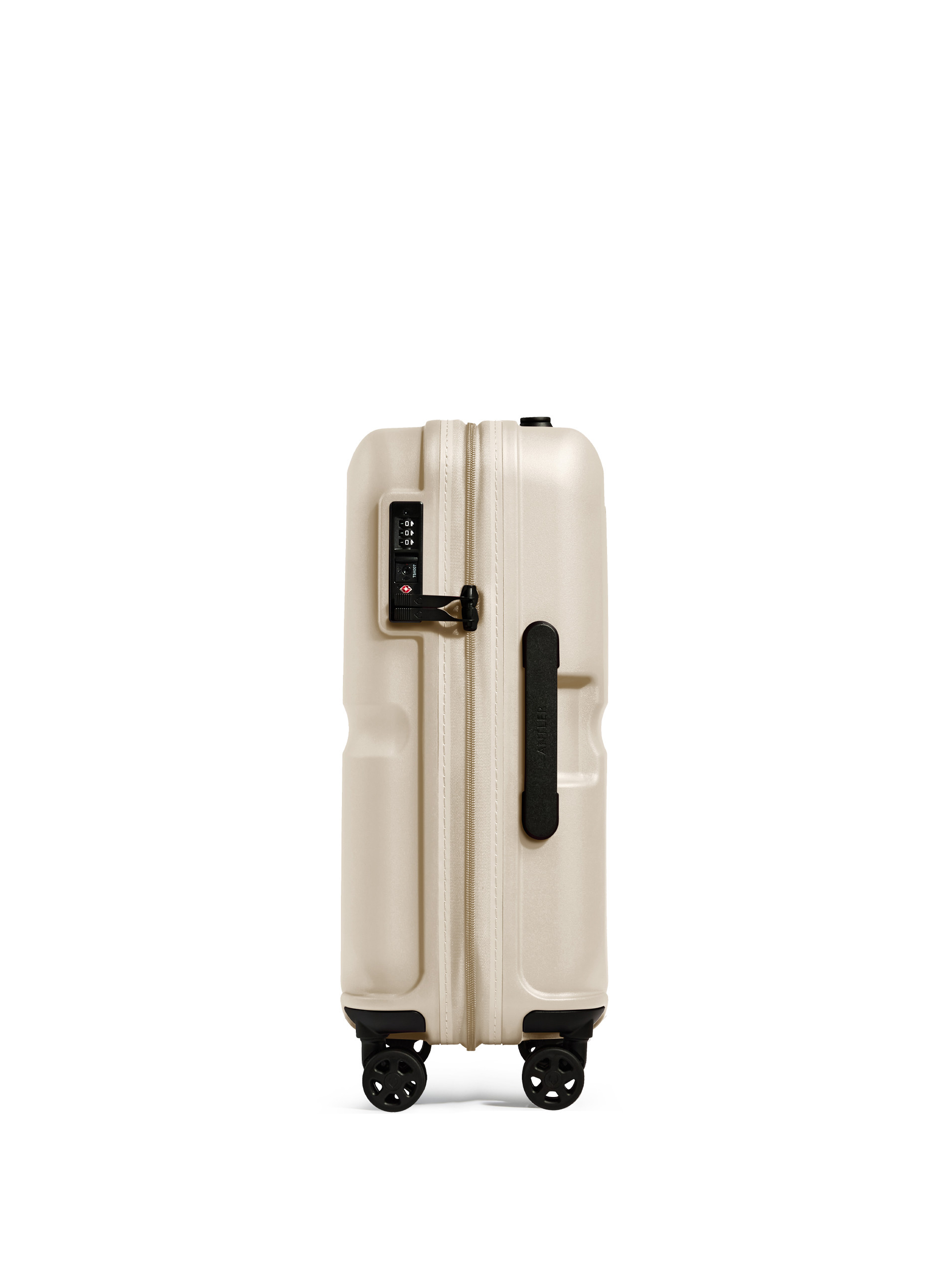 Antler Wheat Yellow Single Stripe Cabin Suitcase