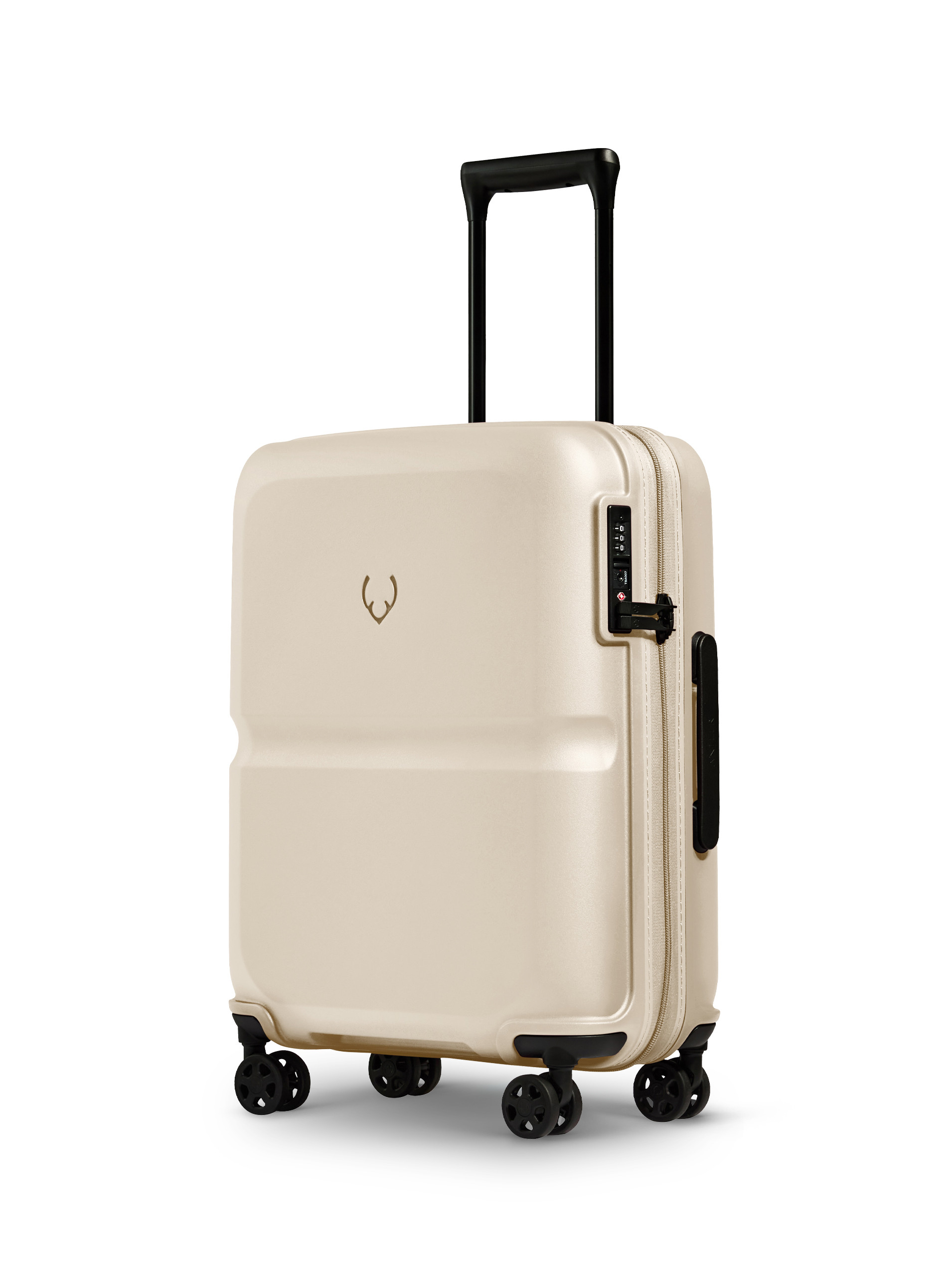 Antler Wheat Yellow Single Stripe Cabin Suitcase