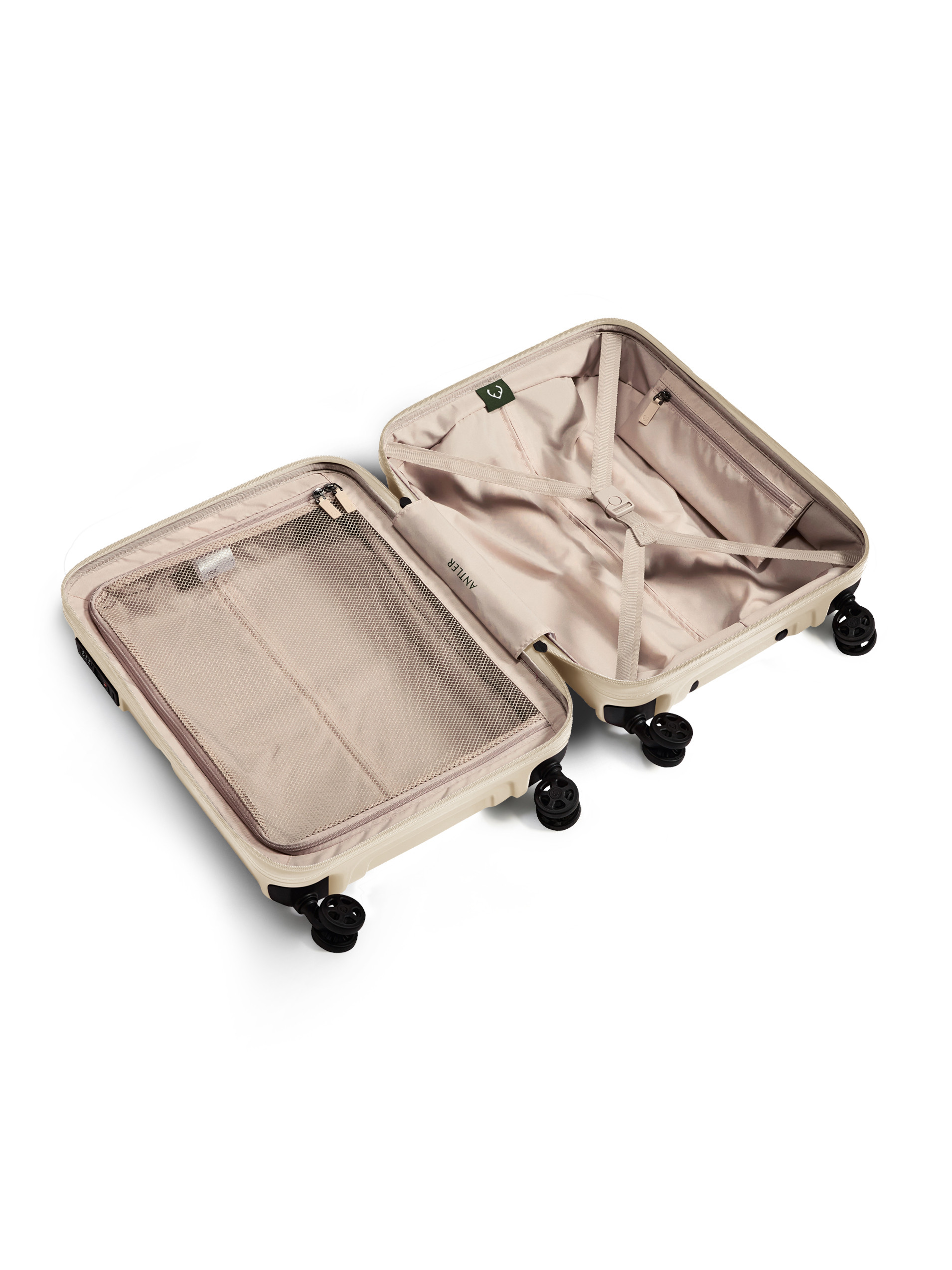 Antler Wheat Yellow Single Stripe Cabin Suitcase