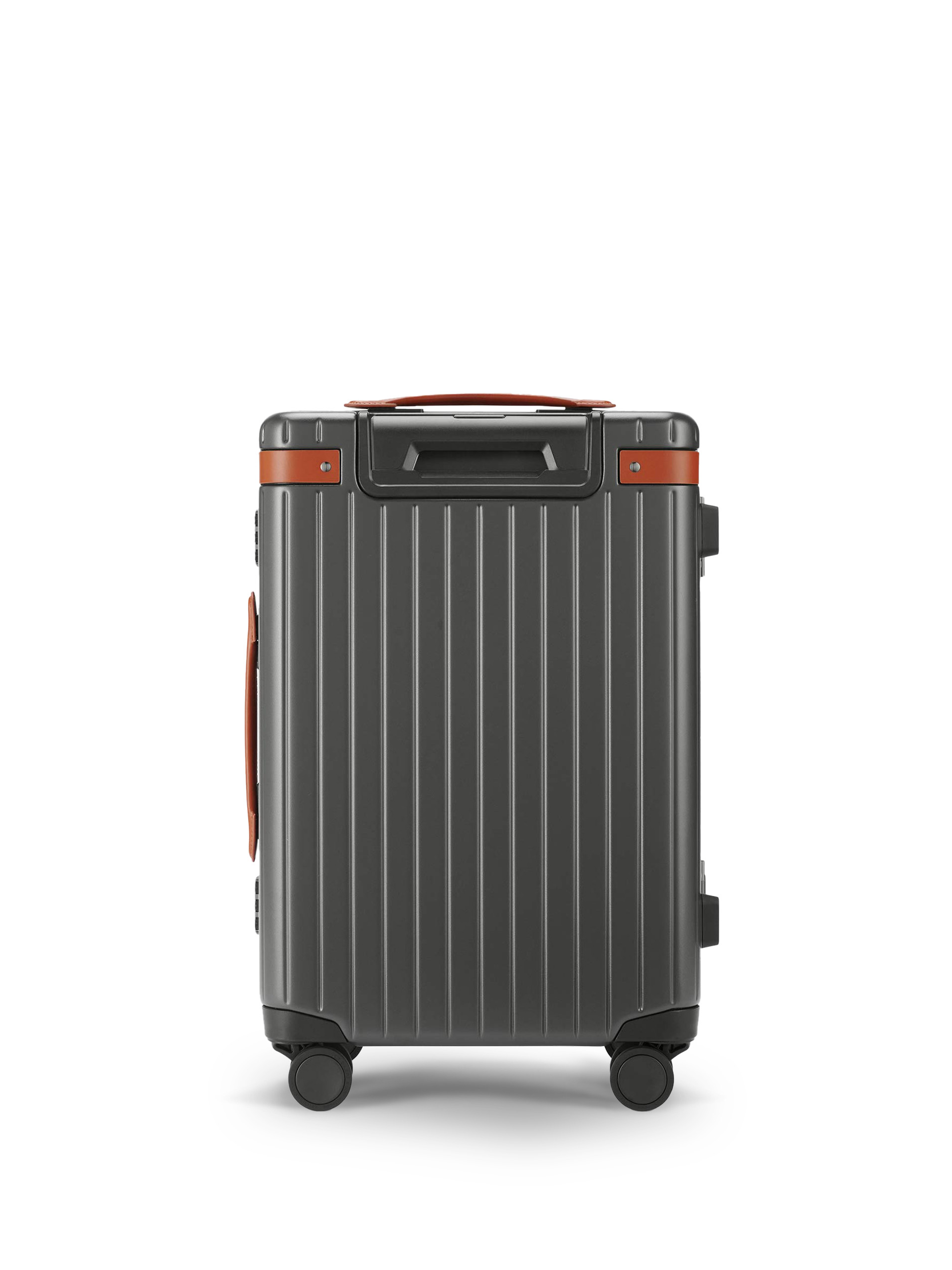 Carl Friedrik Grey/Cognac Cabin Suitcase
