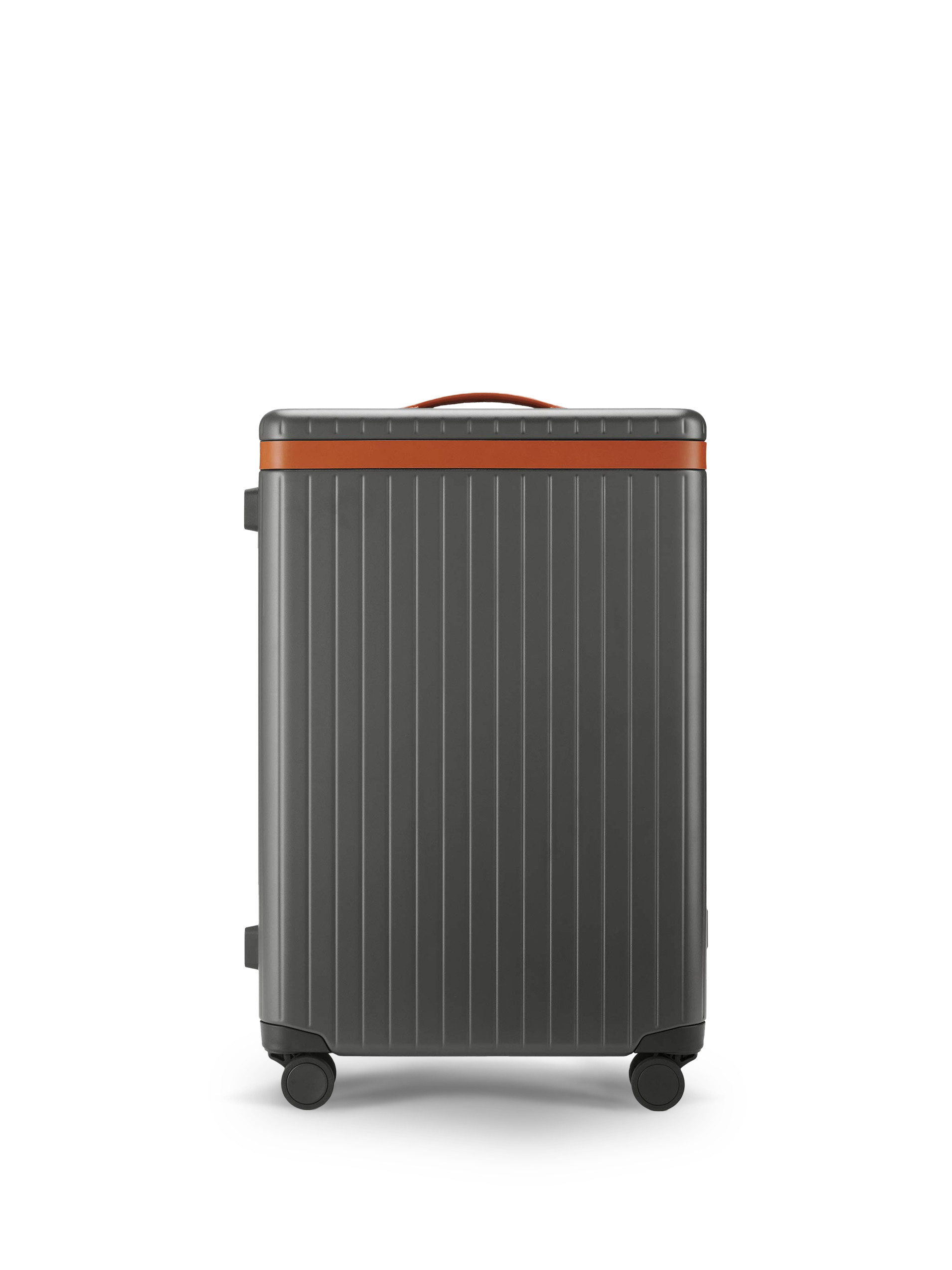 Carl Friedrik Grey/Cognac Medium Suitcase