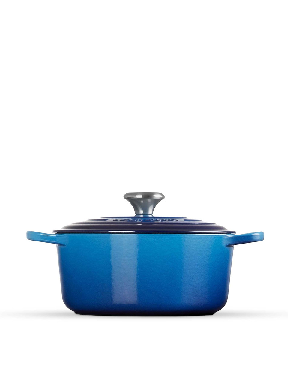Le Creuset Signature Cast Iron Casserole 24cm Azure
