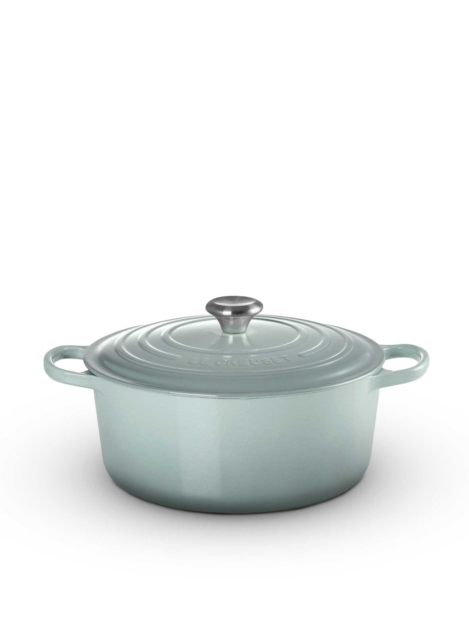 Le Creuset Signature Cast Iron Casserole 24cm Sea Salt
