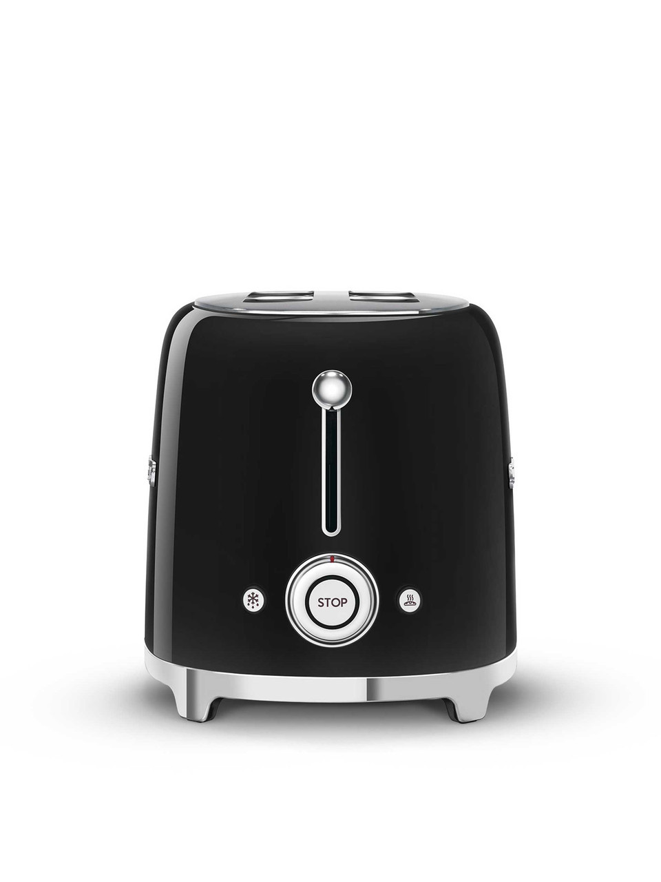 Smeg Black 2 Slice Toaster