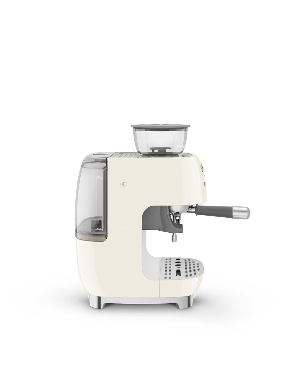 Smeg Cream Espresso Coffee Machine with Grinder