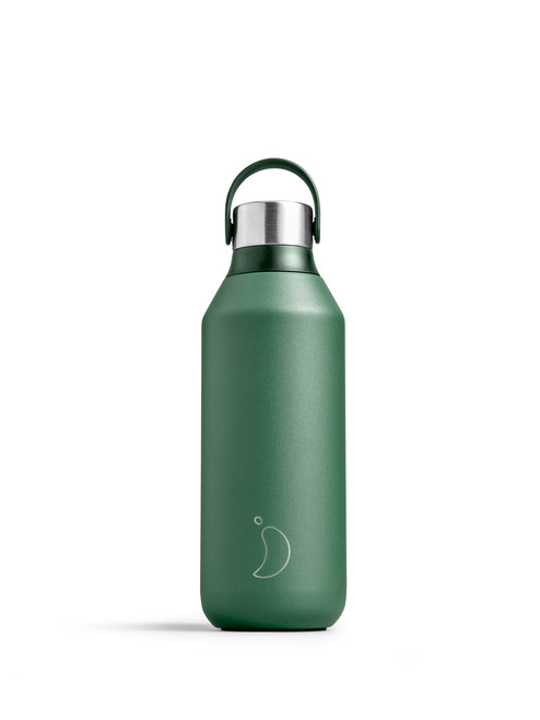 Chilly’s Series 2 Pine Green Water Bottle 500ml – chilly bottle series 2