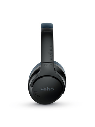 Veho ZB-7 Black Wireless Noise-Cancelling Headphones