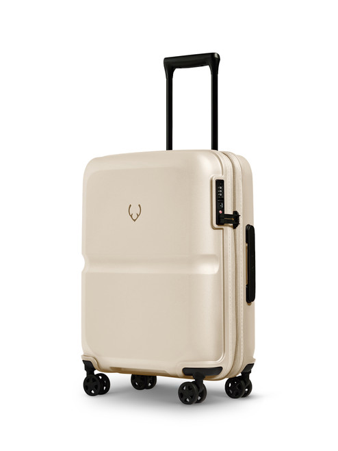 Antler Wheat Yellow Single Stripe Cabin Suitcase