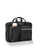 Briggs & Riley Black Briefcase - Angle With Pocket Detail