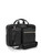 Briggs & Riley Black Briefcase - Angle With Pocket Detail