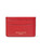 Aspinal of London Red Leather Card Holder - Front
