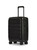 Antler Black Icon Stripe Suitcase With Pocket - Angle