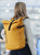 Stubble & Co Yellow Rolltop Backpack - 20L