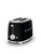 Smeg Black 2 Slice Toaster