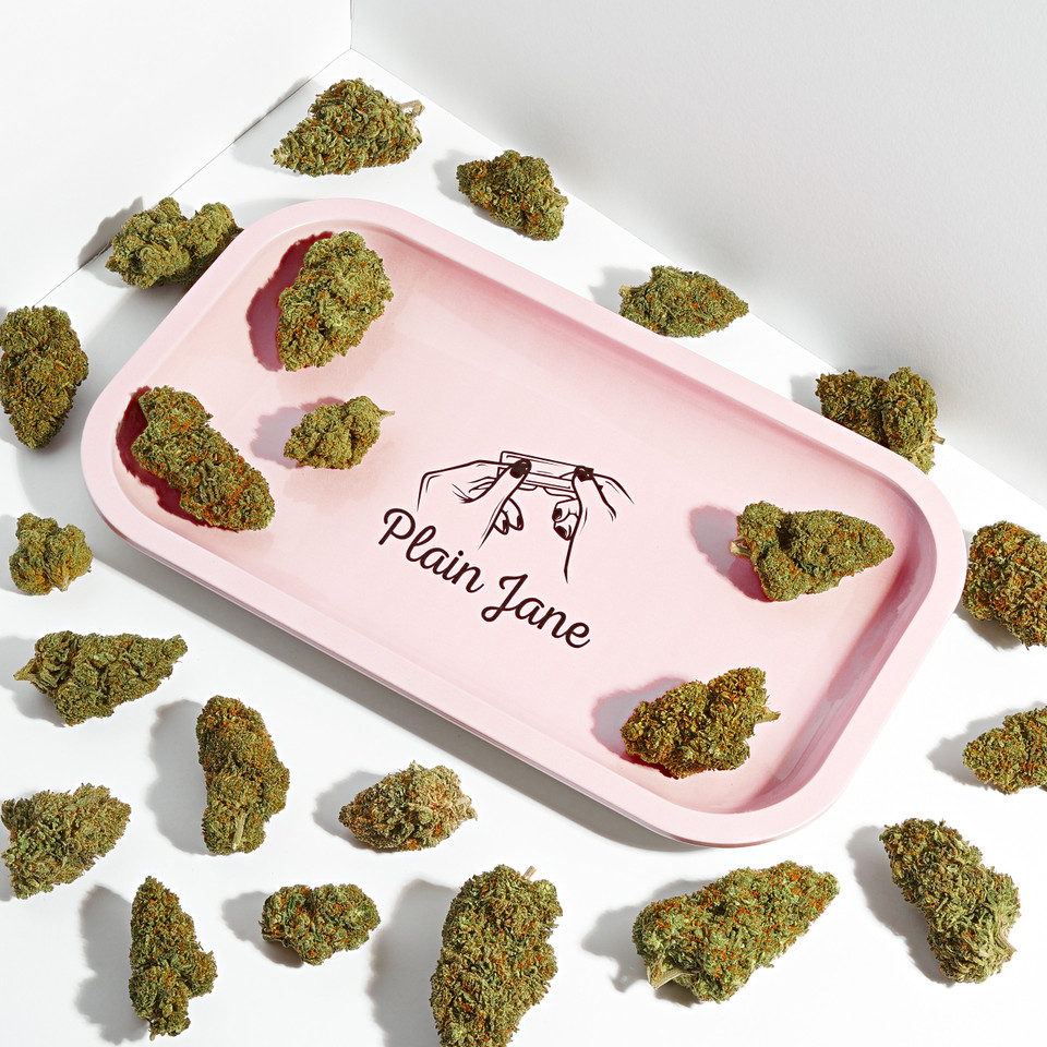 Plain Jane Metal Rolling Tray PlainJane