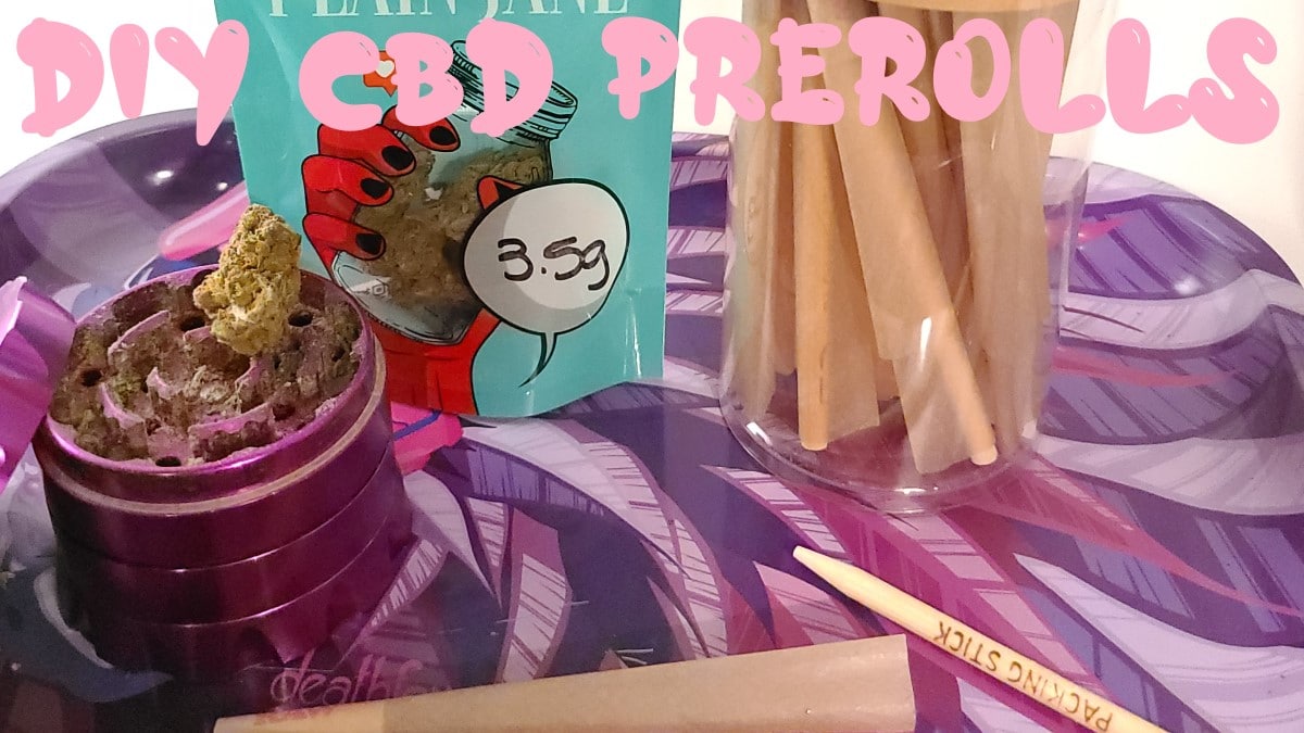 How to Make CBD Preroll Joints with Hemp Flower PlainJane