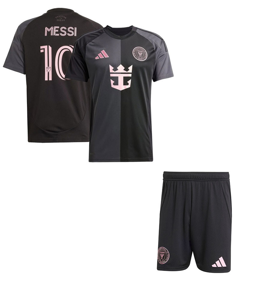 Flocage Officiel Footpress - Inter Miami Messi 2024/2025 - Domicile Noir