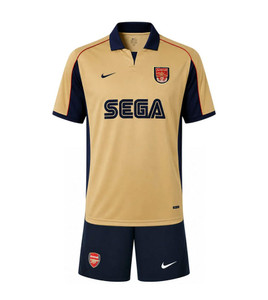 Retro Arsenal Away Kids Kit 01/02