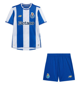 25/26 Porto Home Kids Kit with free name and number