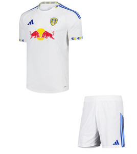25/26 Leeds Home Kids with sponsor Kit with free name and number
