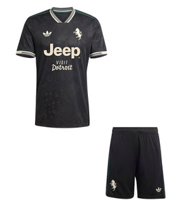  25/26 Juventus Third Kids Kit with free name and number