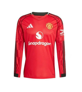 25/26  United Long Sleeve Home Shirt