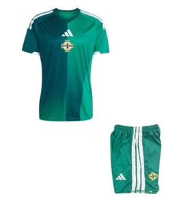 2026  Northern Ireland Home Kids Kit with free name and number
