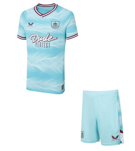 25/26 Burnley Away Kids Kit with free name and number