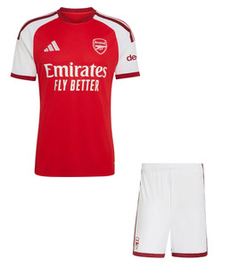26/27 Arsenal  Home Kids Kit with free name and number