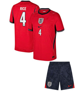 2026 England Rice Away Kids Kit 