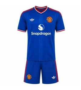  26/27 Man United Away Kids Kit with free name and number