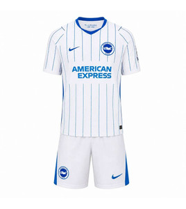  26/27 Brighton Away Kids Kit with free name and number