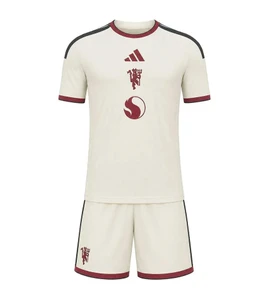 26/27 Man United Third Kids Kit with free name and number
