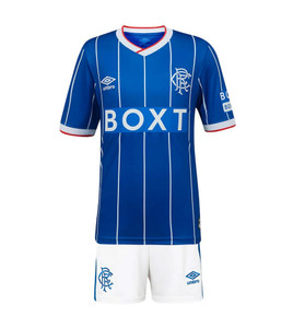 26/27  Rangers Home Kids Kit with free name and number