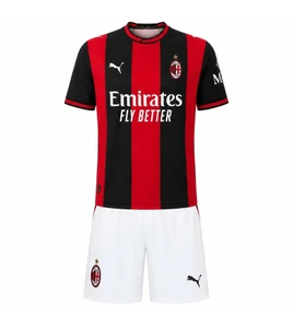 26/27  AC Milan Home Kids Kit with free name and number