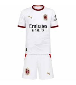  26/27  AC Milan Away Kids Kit with free name and number