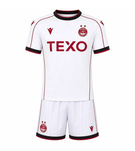  26/27 Aberdeen Away Kids Kit with free name and number