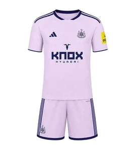 26/27  Newcastle Third Kids Kit with free name and number