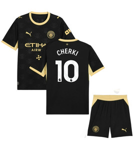  26/27 Man City Cherki Away Kids 