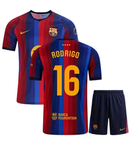  26/27 Barcelona Home Rodrigo Kids Kit 