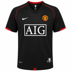 Retro United Away Shirt 07/08