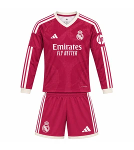  26/27  Real Madrid Third Long Sleeve Kids Kit with free name and number