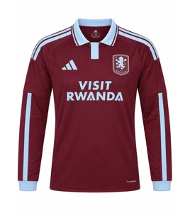 26/27  Aston Villa Home Long Sleeve Shirt