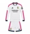  26/27  Real Madrid Home Long Sleeve Kids Kit with free name and number