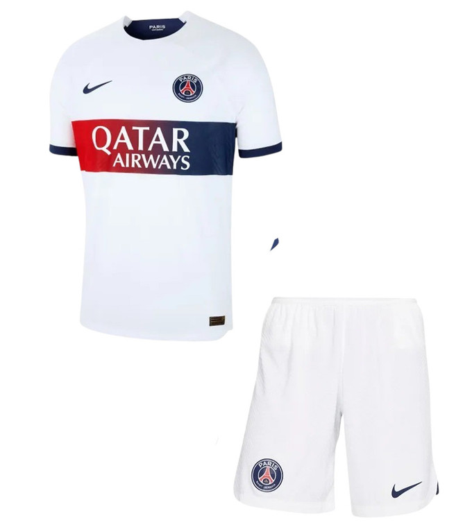 23/24 PSG  Away Kids Kit with free name and number