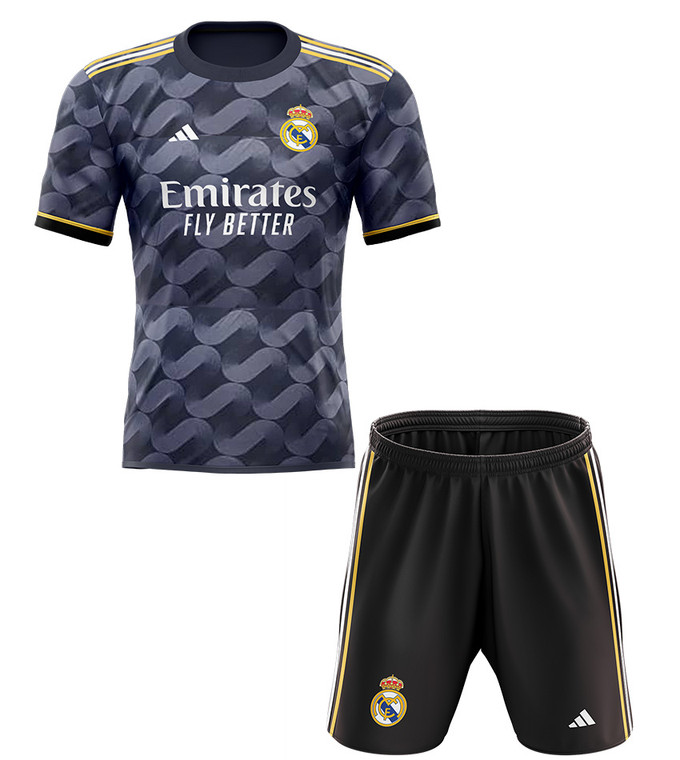 23/24  Real Madrid Away Kids Kit with free name and number