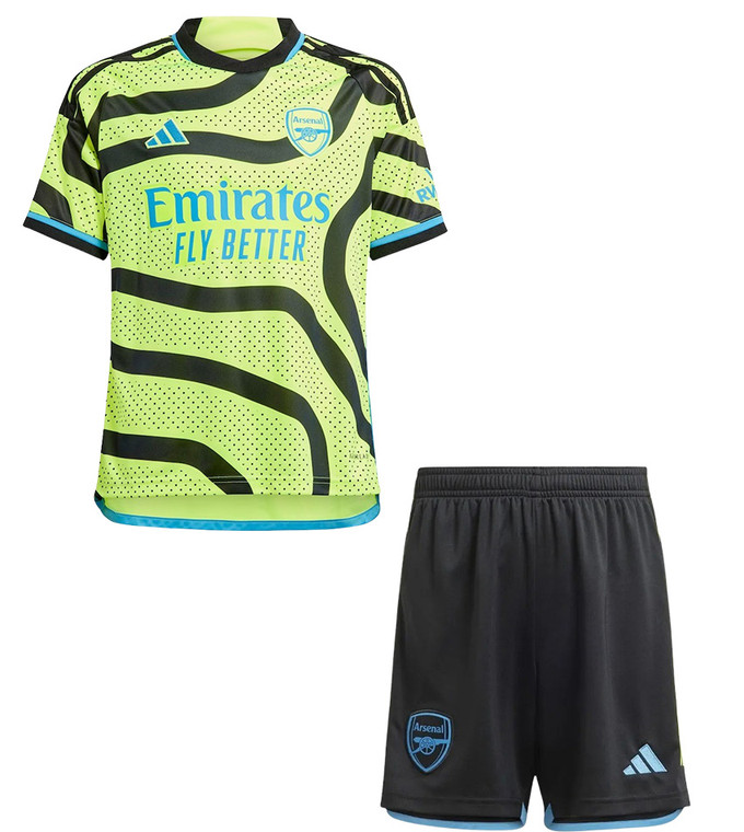  23/24  Arsenal Away Kids Kit with free name and number