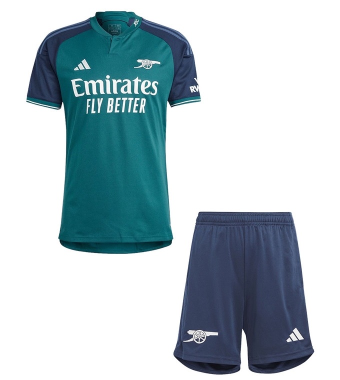 23/24  Arsenal Third Kids Kit with free name and number